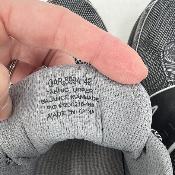 Traq by Alegria Women's Qarma Comfort Walking Sneaker Black Women's 42 US 11.5 - Picture 9 of 10